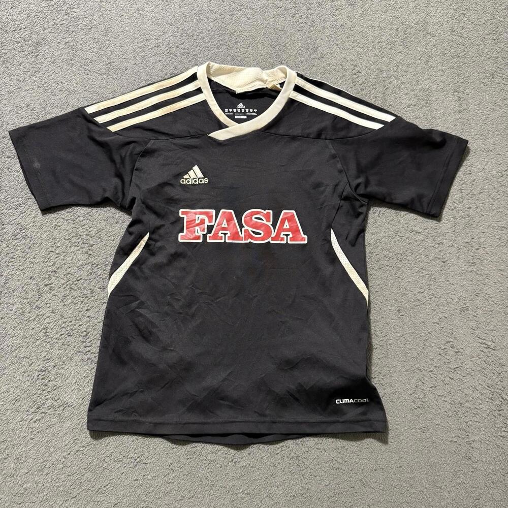 Adidas Climacool #10 FASA Soccer Jersey Size S Youth